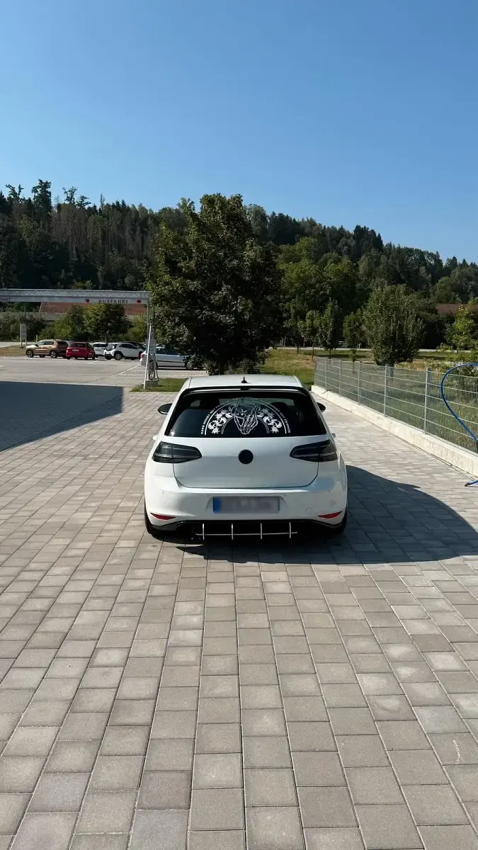 Gebraucht VW Golf VII GTI 230 PS (169 kW) 2014 Weiß Kleinwagen