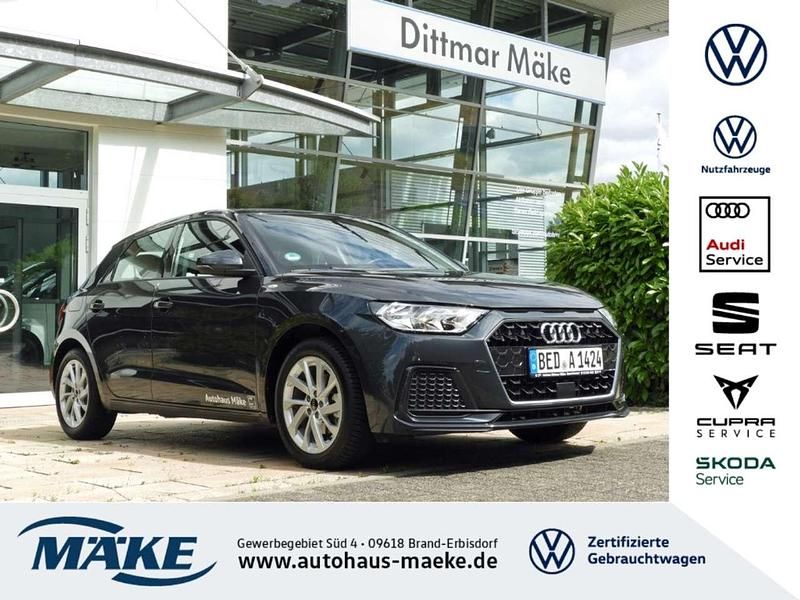 Manhattangrau metallic (metallic) Gebraucht 2024 Audi A1 Sportback Advanced Plus Kleinwagen | 23.450 € (Guter Preis) - Bild 1/4