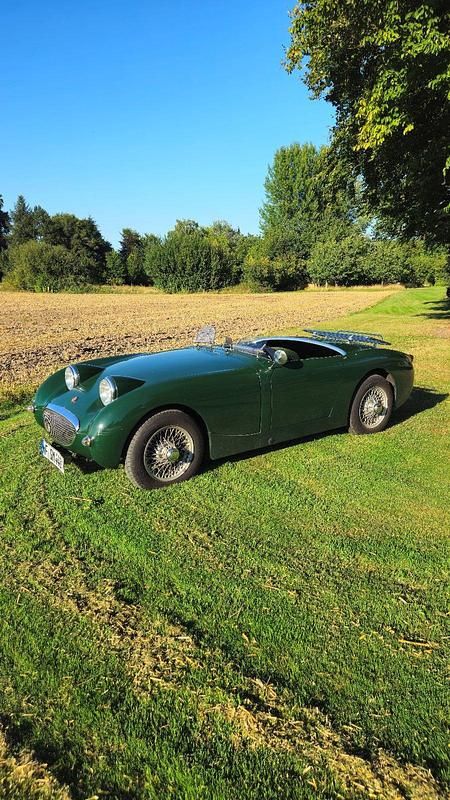 Grün Gebraucht 1961 Austin Healey Sprite Cabrio | 10.699 € - Bild 1/4
