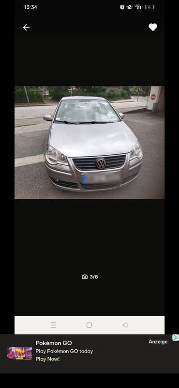 Gebraucht VW Polo 2007 Silber Kleinwagen