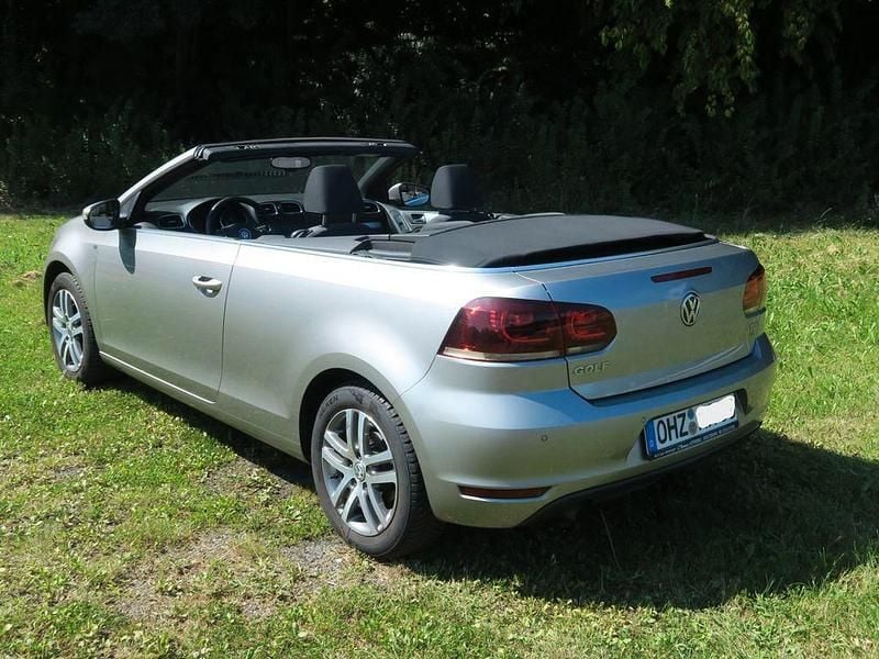 Gebraucht VW Golf Cabriolet 105 PS (77 kW) 2013 Silber Cabrio