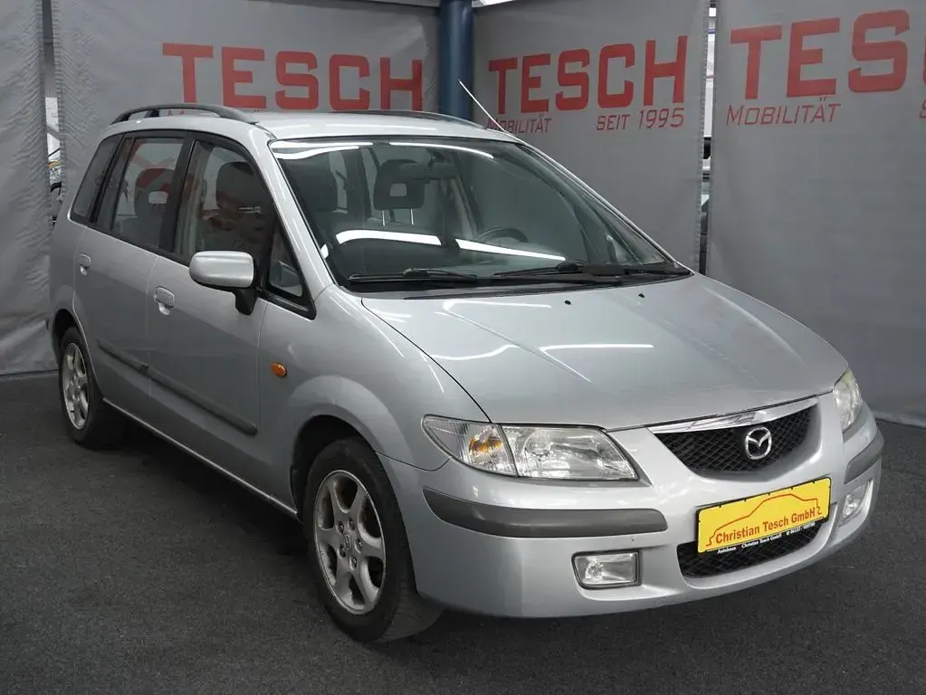 Gebraucht Mazda Premacy Exclusive 114 PS (83 kW) 2000 Silber Van / Kleinbus