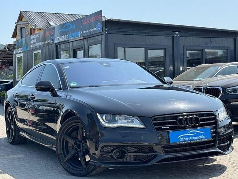 Schwarz Gebraucht 2012 Audi A7 Comfort Limousine | 15.890 € - Bild 1/4