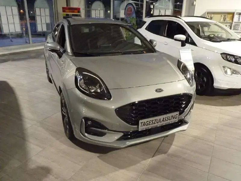 Mineralsilber metallic Gebraucht 2021 Ford Puma | 18.900 € (Guter Preis) - Bild 1/4