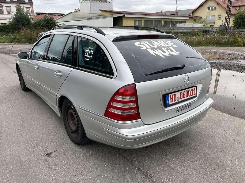 Brugt Mercedes C200 Avantgarde 163 HK (119 kW) 2002 Sølv Stationcar