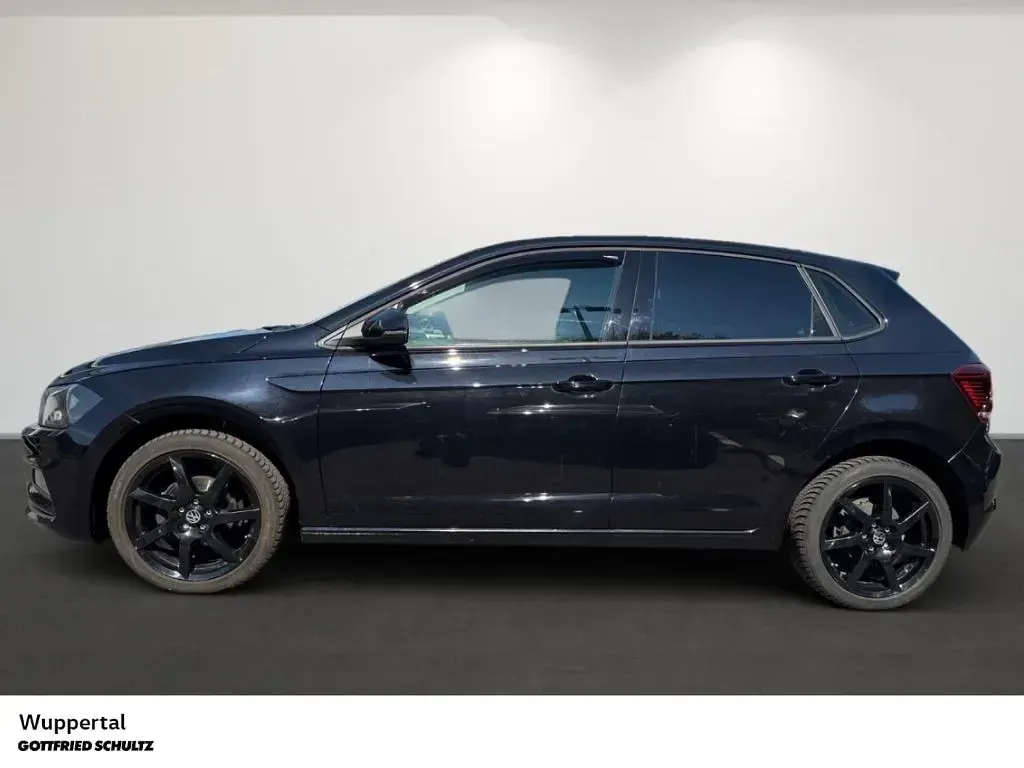 Usata VW Polo Comfortline 95 CV (69 kW) 2018 Nero Utilitaria