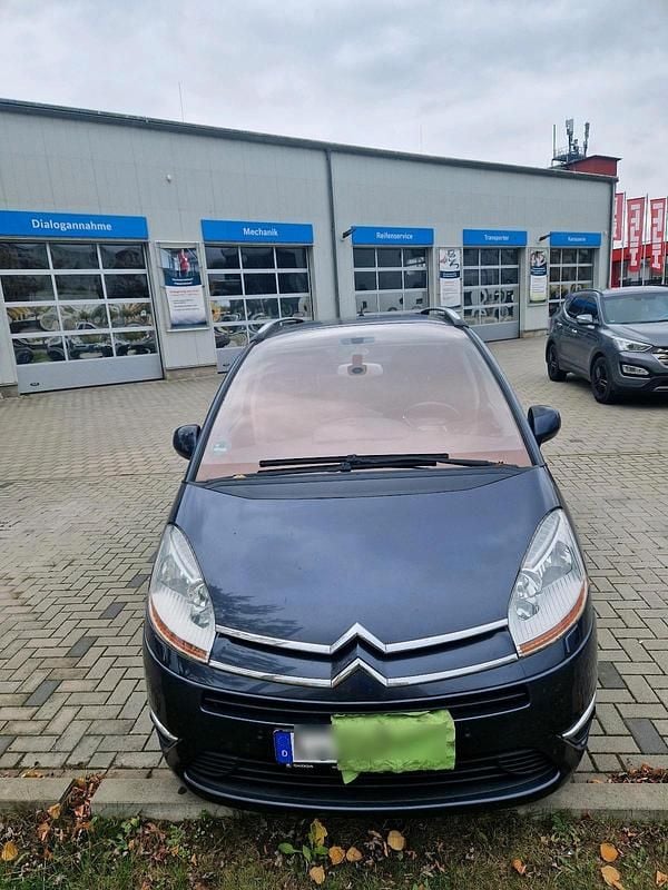 Blau Gebraucht 2007 Citroën C4 Picasso Van / Kleinbus | 2.222 € (Guter Preis) - Bild 1/4