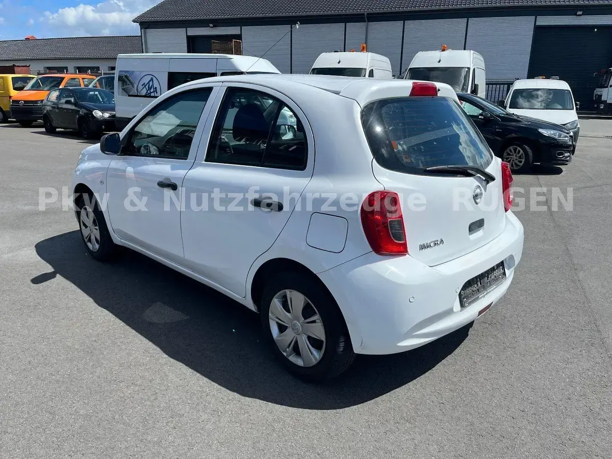 Gebraucht Nissan Micra 80 PS (58 kW) 2015 Weiß Kleinwagen