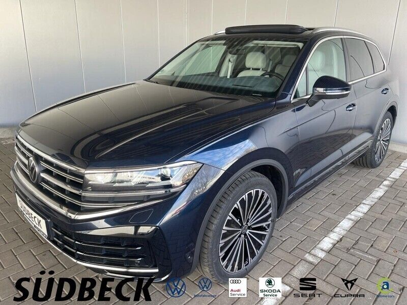 Meloe blue kristalleffekt (blau) Gebraucht 2023 VW Touareg Elegance SUV | 85.889 € - Bild 1/4