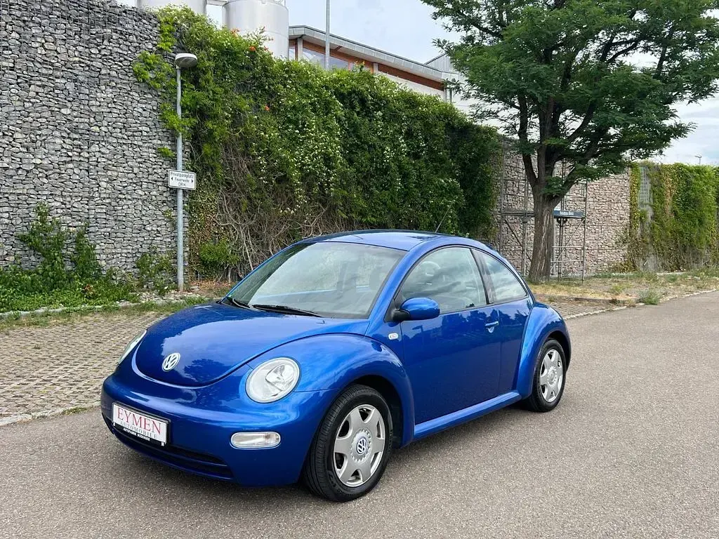 Gebraucht VW New Beetle 116 PS (85 kW) 2002 Blau Kleinwagen