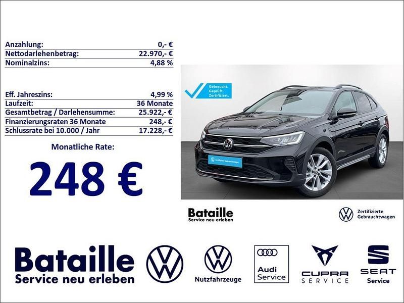 Gebraucht VW Taigo Goal 116 PS (85 kW) 2025 Schwarz SUV