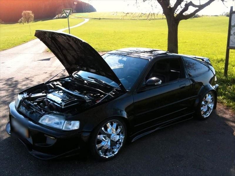 Gebraucht Honda CR-X 150 PS (110 kW) 1990 Schwarz Kleinwagen