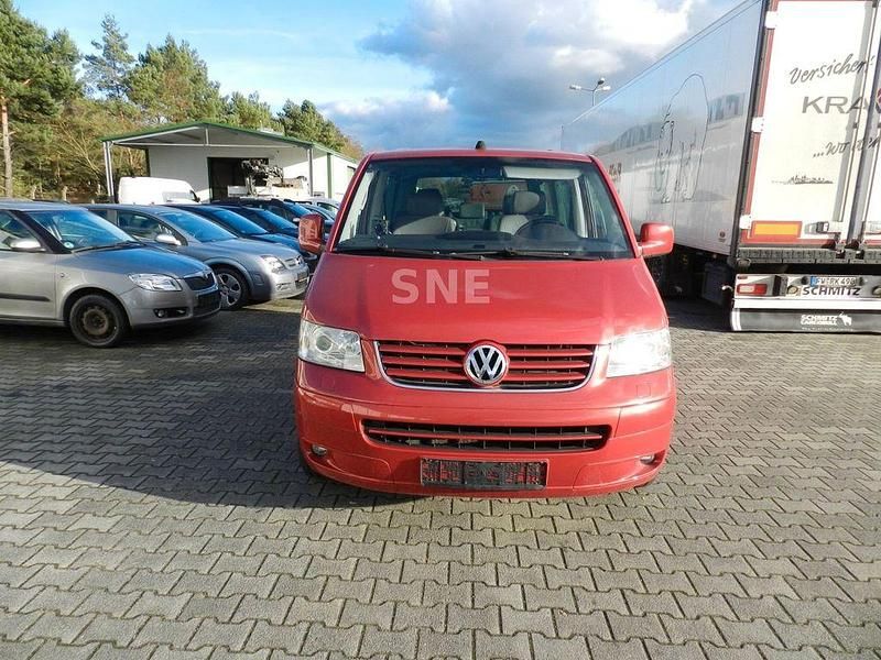 Gebraucht VW T5 Comfortline 174 PS (127 kW) 2006 Rot Van
