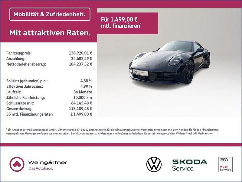 Schwarz Gebraucht 2024 Porsche 911 Carrera Sport | 138.920 € (Guter Preis) - Bild 1/4