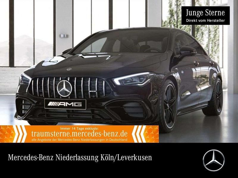 Kosmosschwarz Gebraucht 2023 Mercedes CLA45 AMG AMG Coupé | 52.990 € (Guter Preis) - Bild 1/3