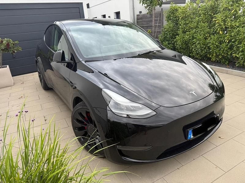 Schwarz Gebraucht 2022 Tesla Model Y Performance SUV | 32.000 € (Superpreis) - Bild 1/4