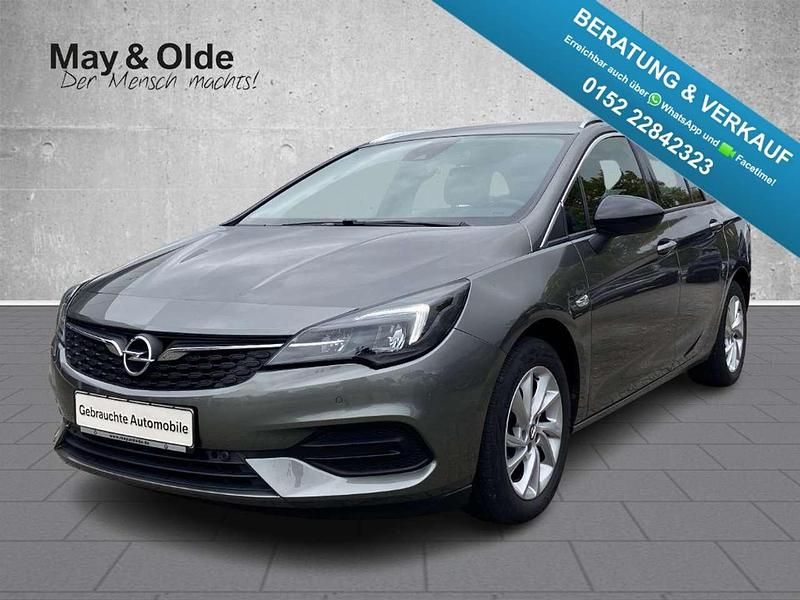 Grau Gebraucht 2022 Opel Astra Elegance Kombi | 16.222 € (Guter Preis) - Bild 1/4