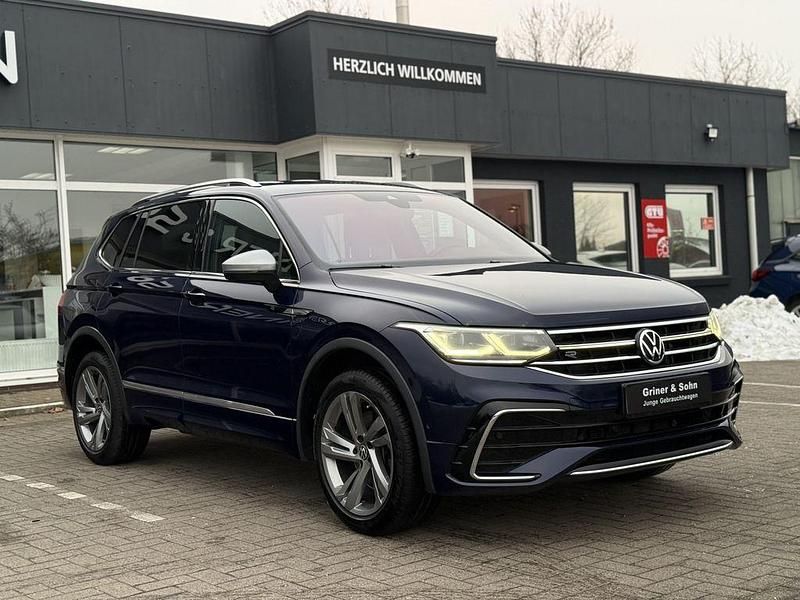 Gebraucht VW Tiguan Allspace R-line 200 PS (147 kW) 2022 Blau SUV