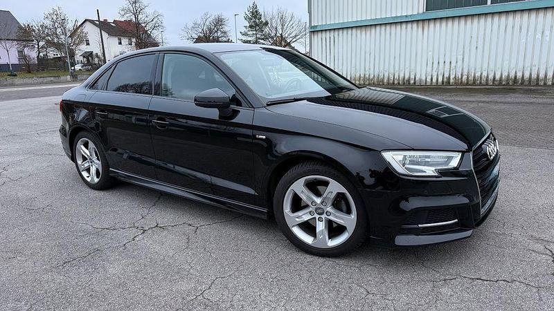 Schwarz Gebraucht 2017 Audi A3 S-Line Limousine | 16.500 € (Fairer Preis) - Bild 1/4