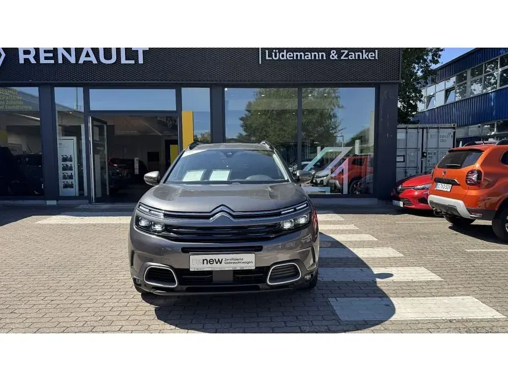 Gebraucht Citroën C5 Aircross Shine 181 PS (133 kW) 2021 Lackierung platiniumgrau/typ aussenverk (metallic) SUV