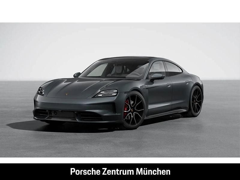 Vulkangraumetallic Gebraucht 2024 Porsche Taycan 4S Limousine | 125.000 € - Bild 1/4