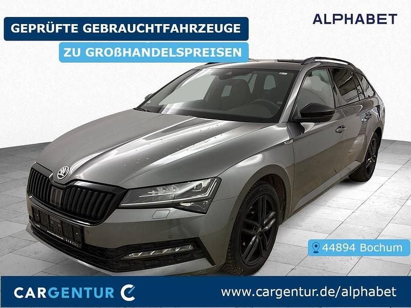 Gebraucht Skoda Superb SportLine 200 PS (147 kW) 2022 Graphitgrau metallic Kombi