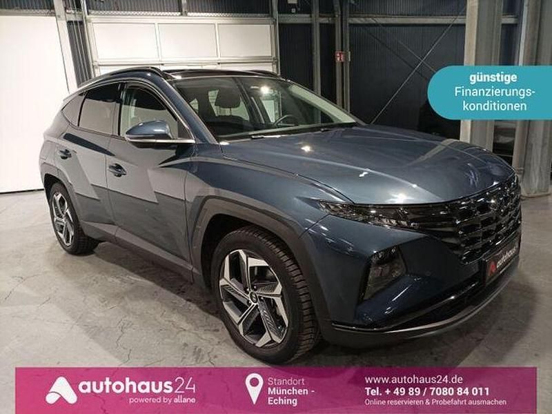 Blau Gebraucht 2022 Hyundai Tucson Trend SUV | 28.440 € (Guter Preis) - Bild 1/4