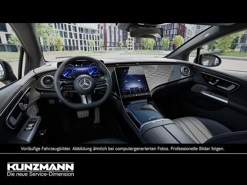 Gebraucht Mercedes EQE350 AMG 214 kW (292 PS) 2022 Obsidianschwarz metallic Limousine