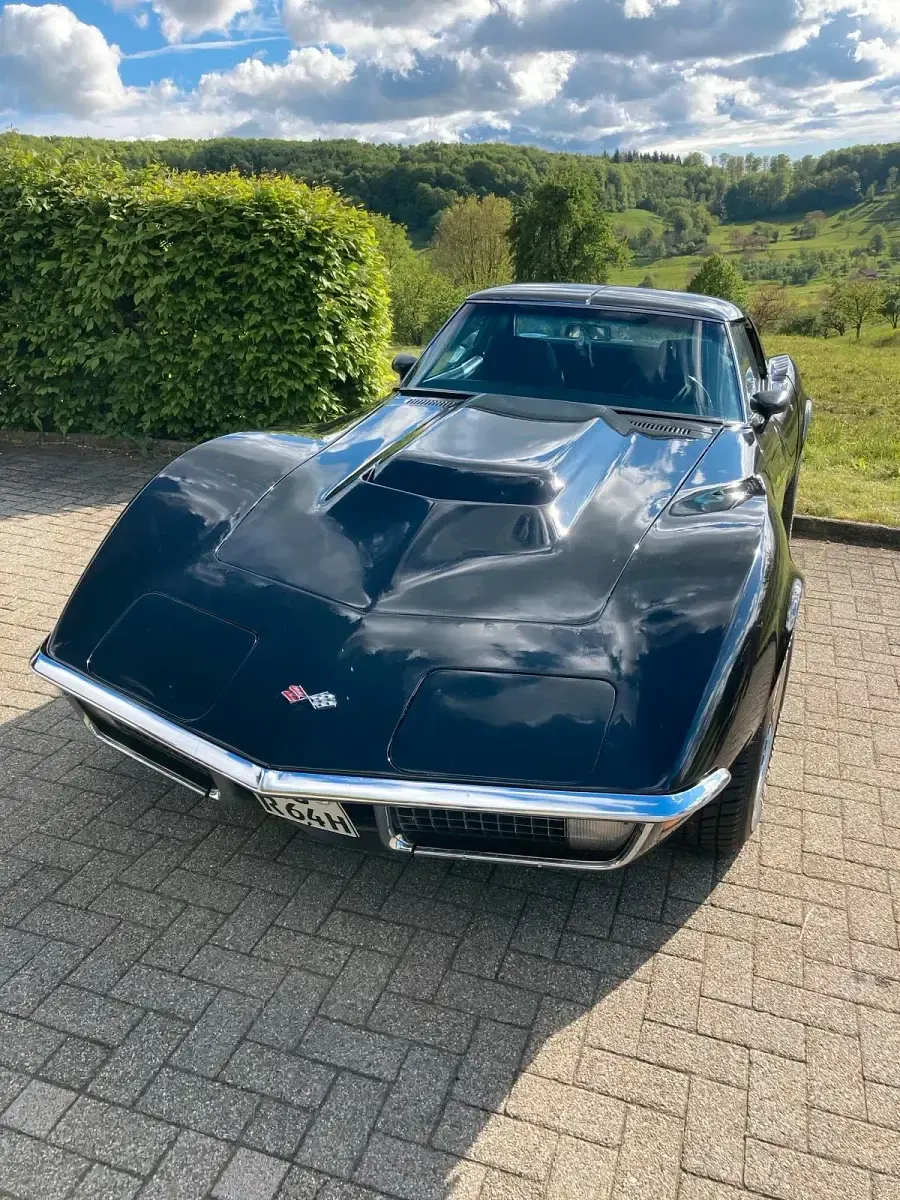 Gebraucht Corvette C3 235 PS (172 kW) 1970 Schwarz Coupé