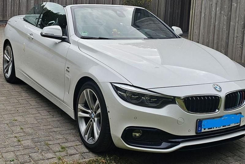 Weiß Gebraucht 2017 BMW 420 M Sport Cabrio | 23.900 € (Fairer Preis) - Bild 1/4