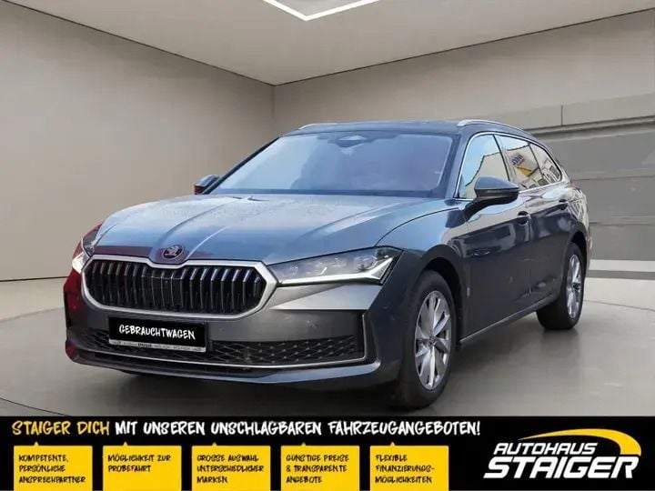 Graphite grau metallic Gebraucht 2024 Skoda Superb Selection Kombi | 38.950 € (Superpreis) - Bild 1/4