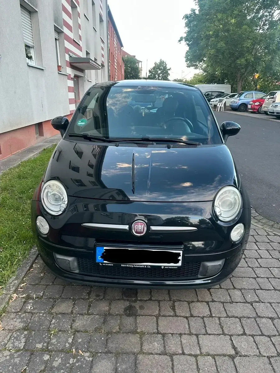 Gebraucht Fiat 500 69 PS (50 kW) 2011 Schwarz Kleinwagen