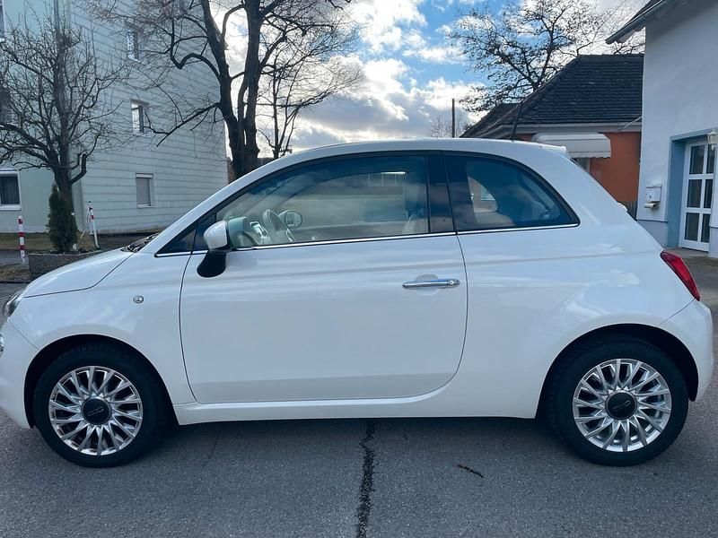 Gebraucht Fiat 500 Lounge 69 PS (50 kW) 2016 Weiß Kleinwagen