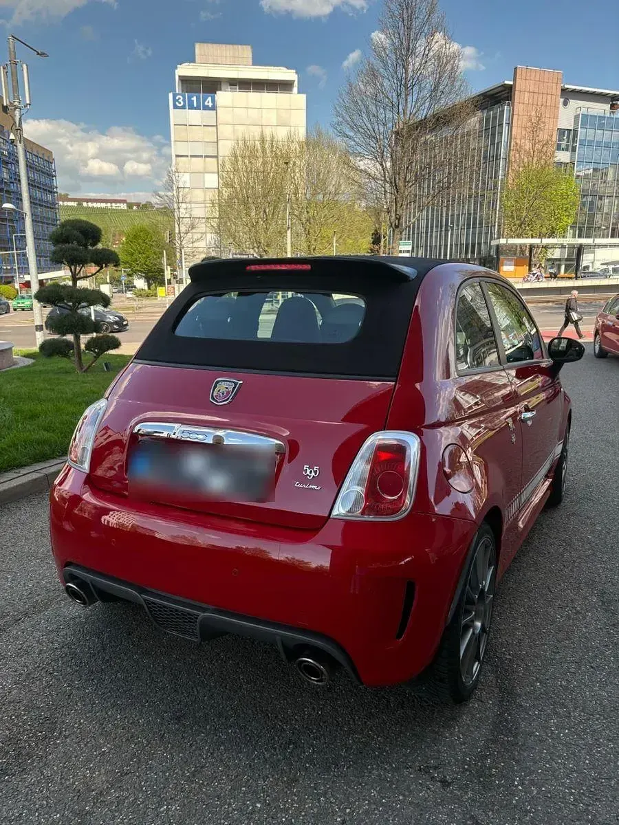 Gebraucht Abarth 595 Turismo 160 PS (117 kW) 2014 Rot Kleinwagen