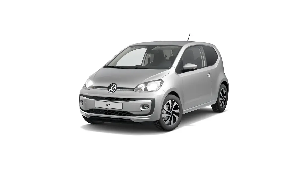 Używany VW up! Active 65 KM (47 kW) 2021 Srebrny Hatchback