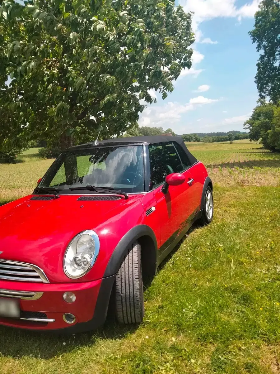 Gebraucht Mini Cooper Cabriolet 116 PS (85 kW) 2007 Rot Cabrio
