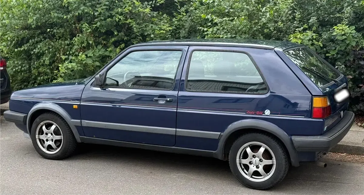 Gebraucht VW Golf II Edition 55 PS (40 kW) 1989 Blau Kleinwagen
