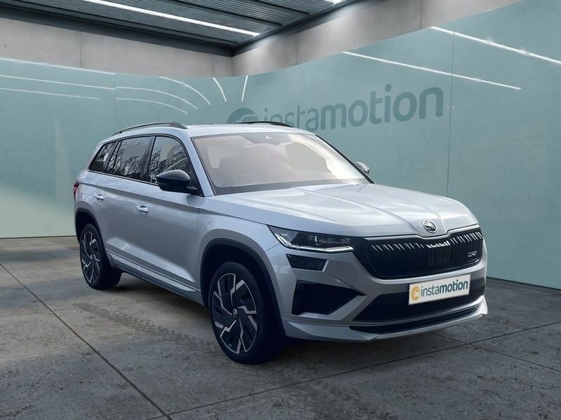 Silber Gebraucht 2024 Skoda Kodiaq RS SUV | 49.973 € (Fairer Preis) - Bild 1/4