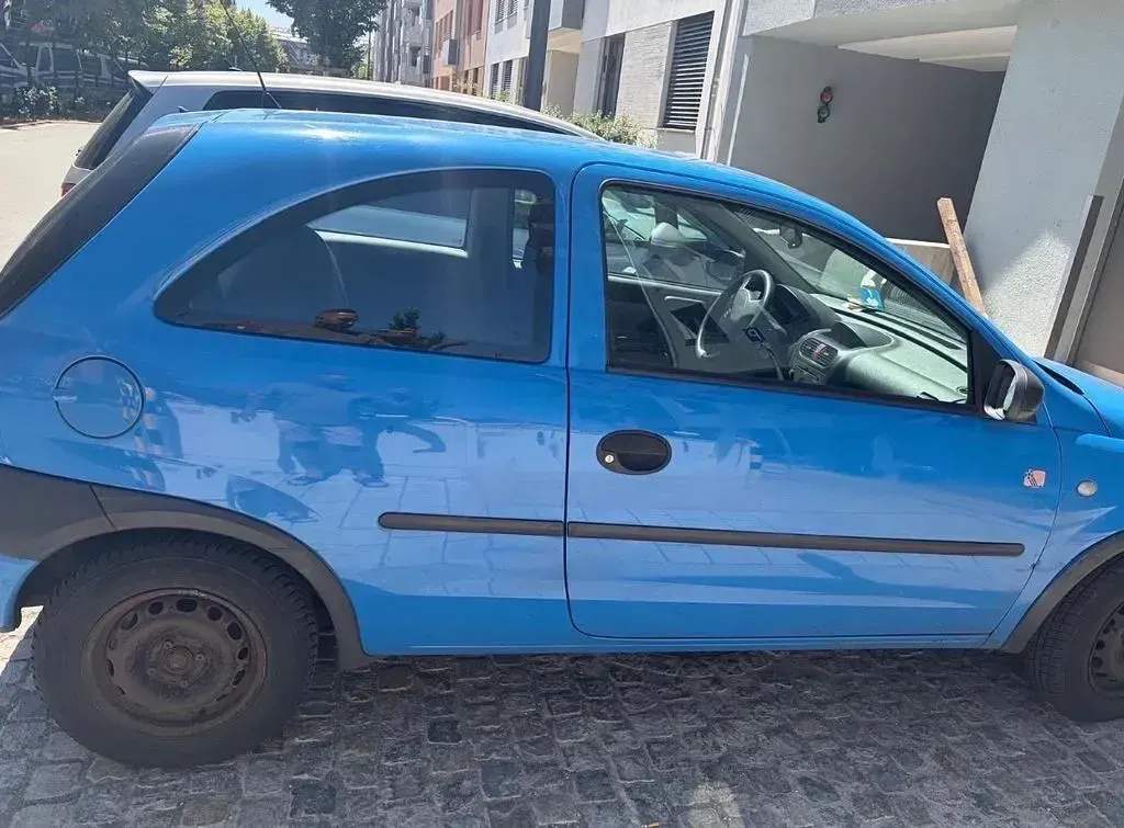 Gebraucht Opel Corsa 75 PS (55 kW) 2002 Blau Kleinwagen