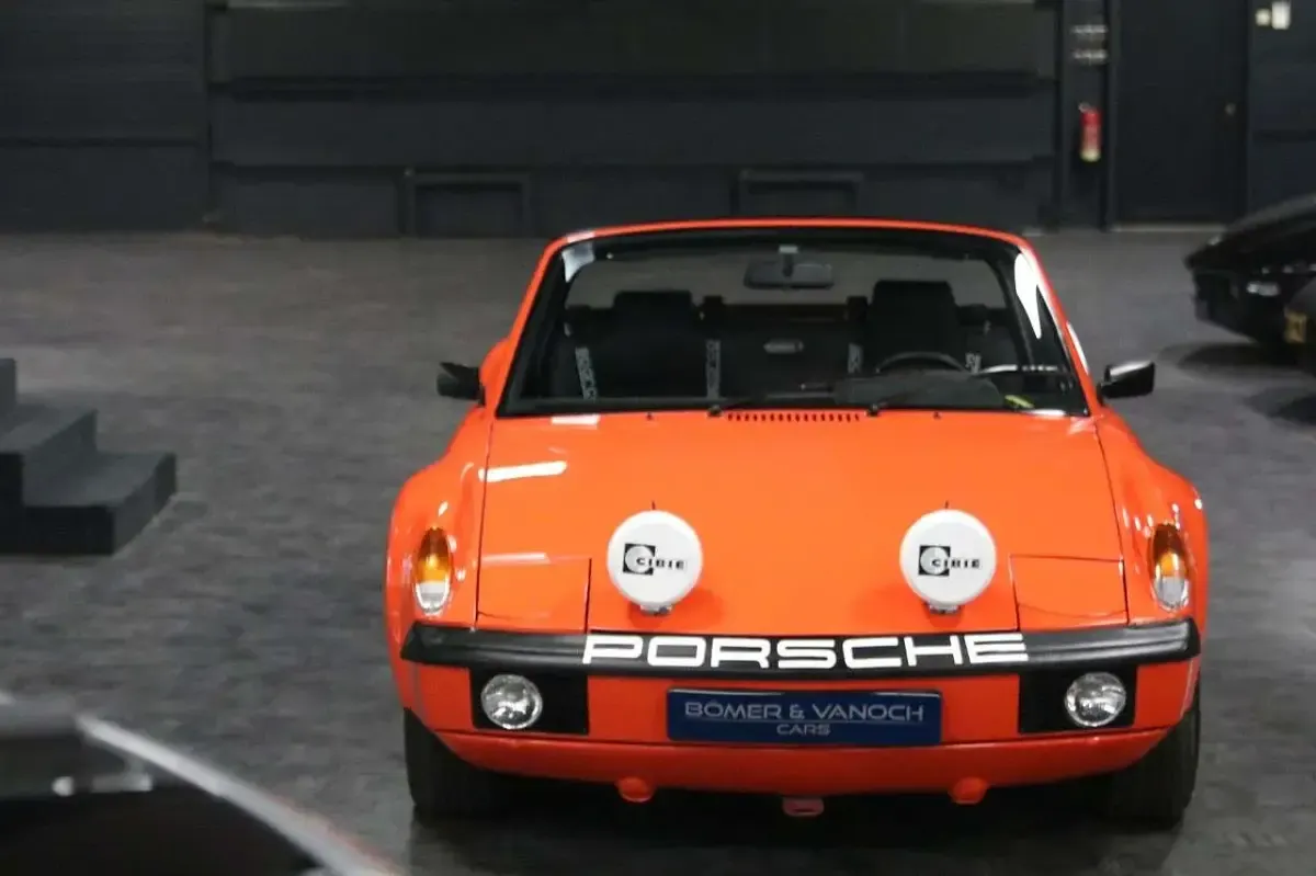 Gebraucht Porsche 914 1970 Orange Cabrio