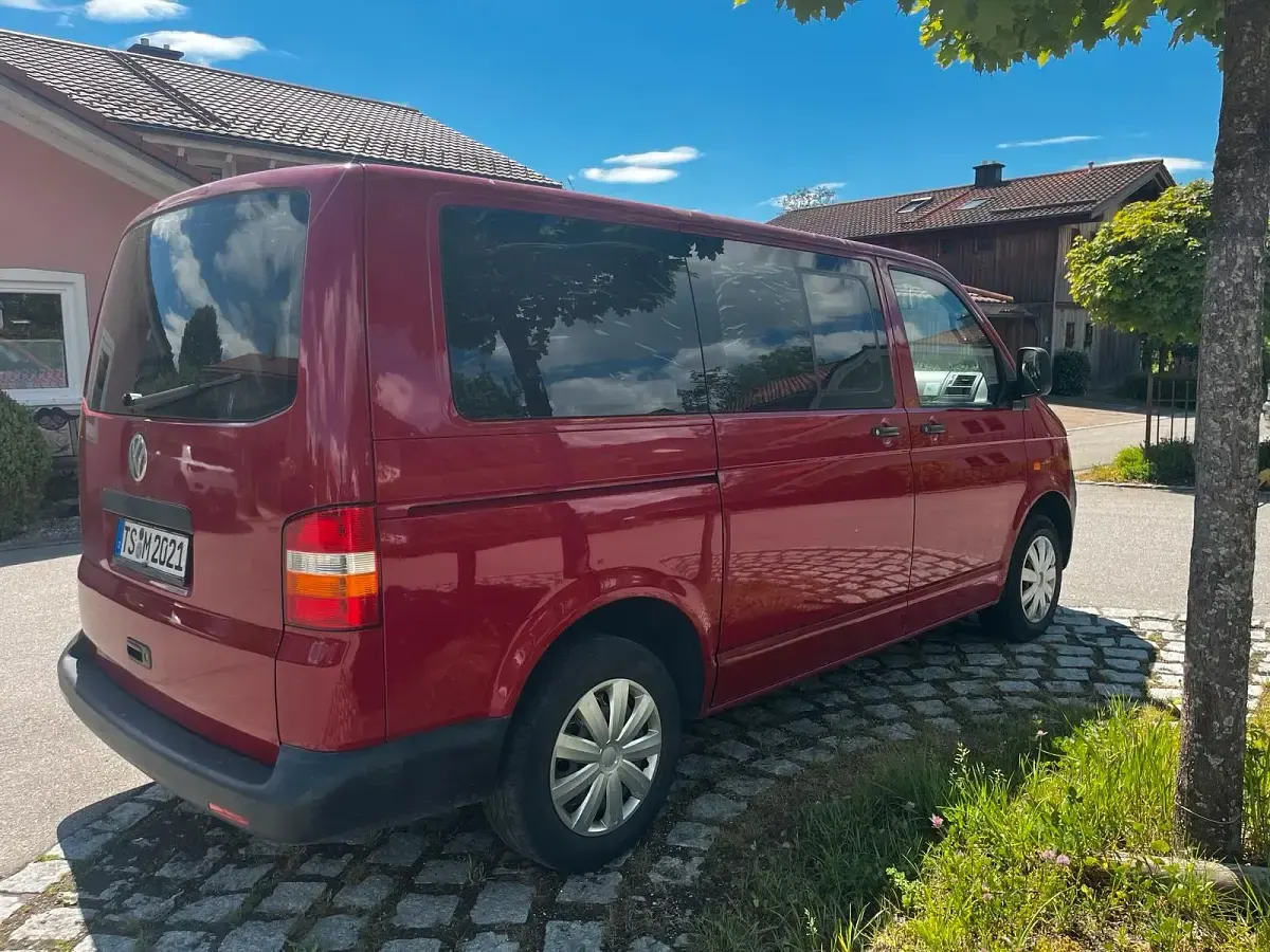 Gebraucht VW Transporter 84 PS (61 kW) 2004 Rot Van