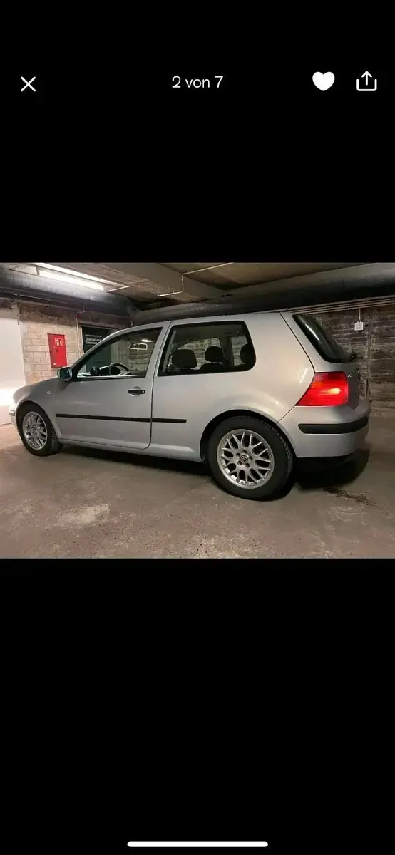 Second-hand VW Golf IV 100 CP (73 kW) 2000 Argintiu Hatchback