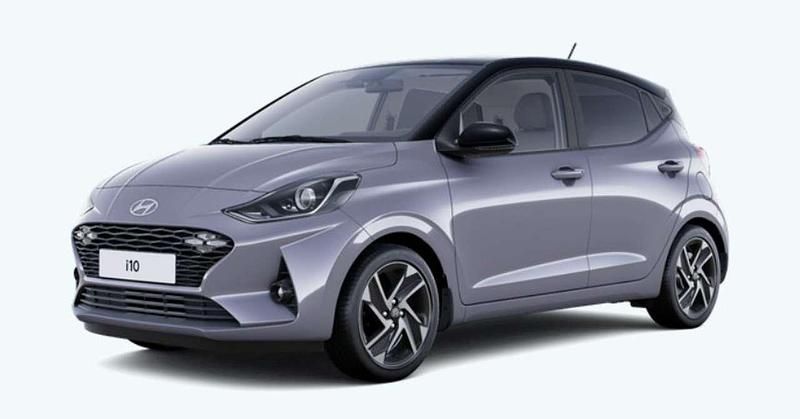 Meta blue/ phantom black Neu 2025 Hyundai i10 Prime Kleinwagen | 20.500 € (Fairer Preis) - Bild 1/4