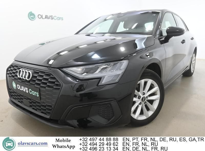 Schwarz Gebraucht 2022 Audi A3 Sportback Limousine | 18.755 € (Superpreis) - Bild 1/4