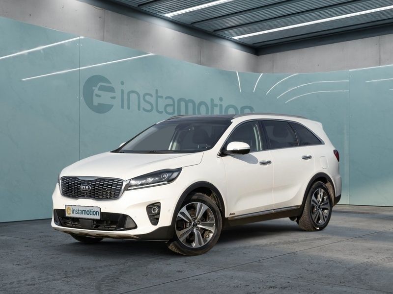 Weiß Gebraucht 2019 Kia Sorento Platinum Edition SUV | 28.550 € (Etwas zu teuer) - Bild 1/4