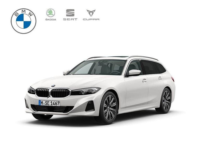 Weiss Gebraucht 2023 BMW 320 Shadowline Kombi | 39.690 € (Teuer) - Bild 1/4