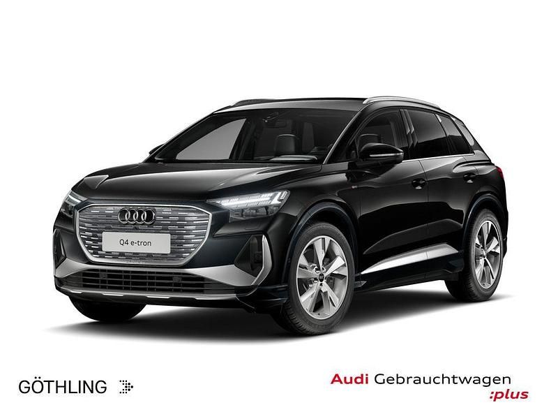 Gebraucht Audi Q4 e-tron S-Line 210 kW (286 PS) 2025 Mythosschwarz metallic SUV