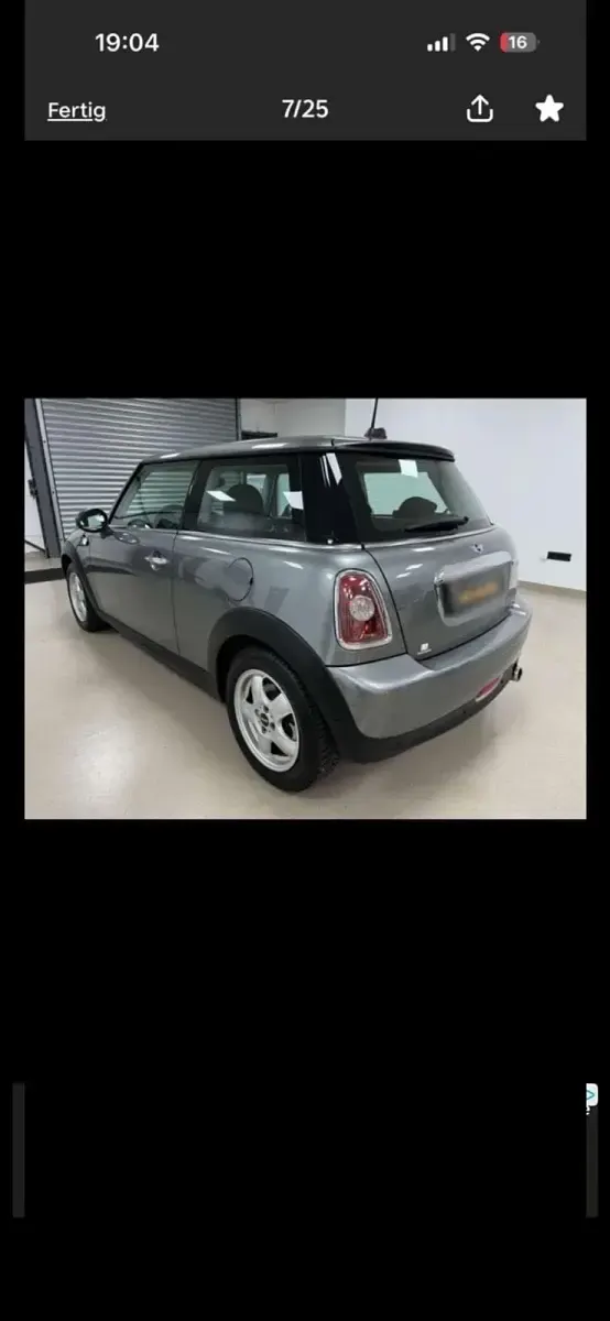 Używany Mini Cooper 120 KM (88 kW) 2009 Srebrny Hatchback