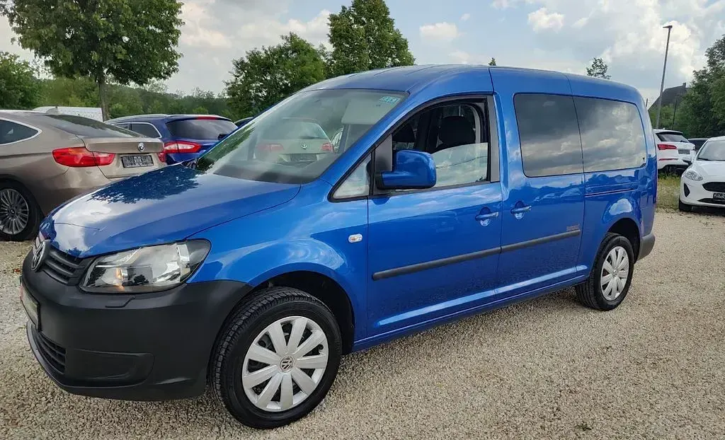Gebraucht VW Caddy 105 PS (77 kW) 2012 Blau Van / Kleinbus
