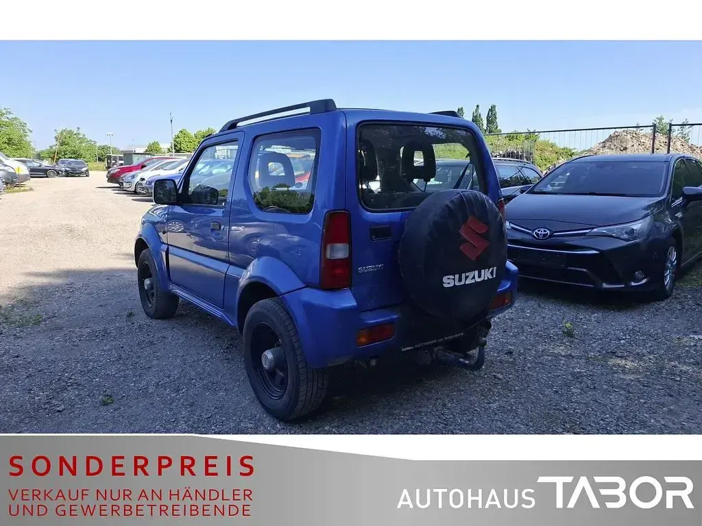 Gebraucht Suzuki Jimny 86 PS (63 kW) 2002 Blau SUV